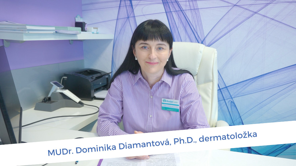 MUDr. Dominika Dimantová Ph.D., dermatoložka